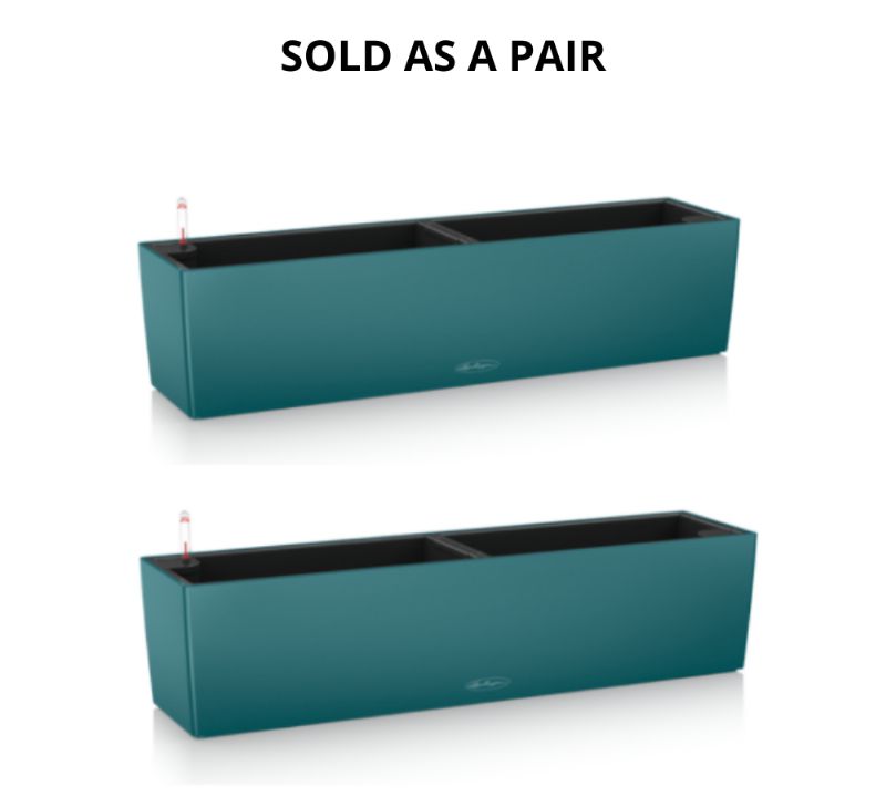 Lechuza Balconera Color PAIR (80 x 19 x 19 cm Petrol Blue)